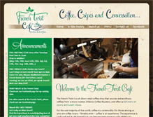 Tablet Screenshot of frenchtwistcafe.com